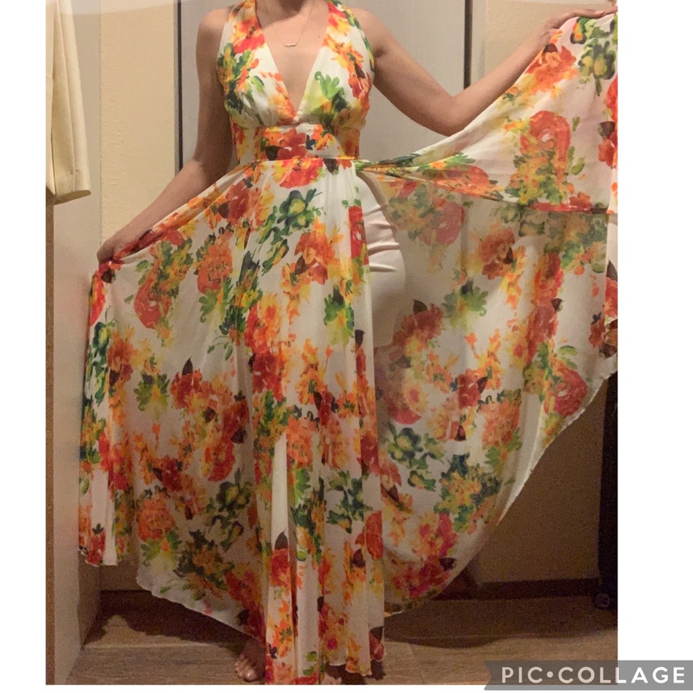 Glamazon summer maxi dress size M